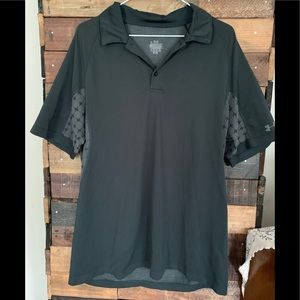 Men’s polo shirt. Under Armour. Black dry fit.